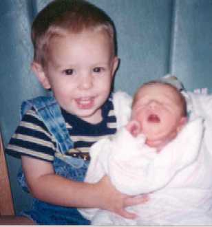 Jonathan David and Matthew Evans, August 30 or 31, 2001