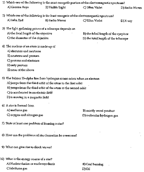 AST-1A  Test 2, page 1
