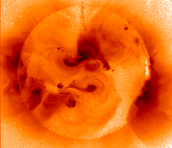 X-ray picture of the sun