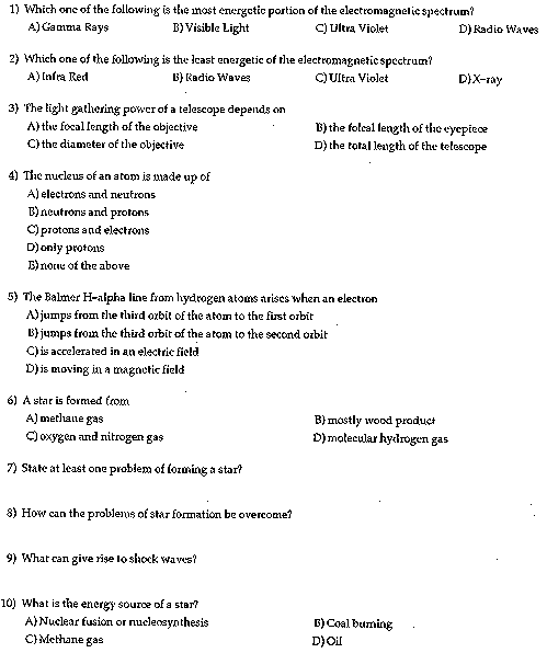 AST-1A Test 2, page 1